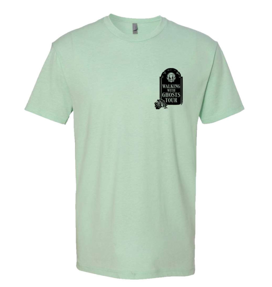 'Walking with Ghosts' Mint Tour Tee